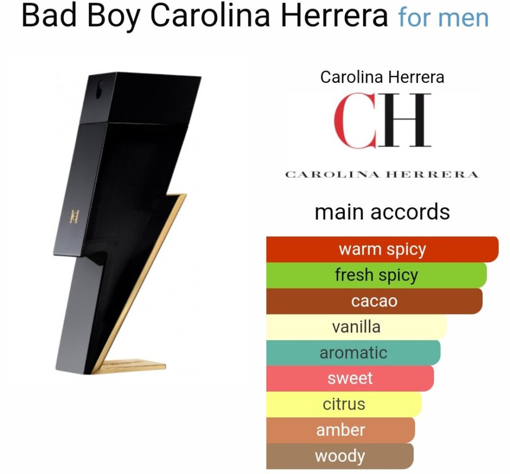 Bad boy Carolina Herrera