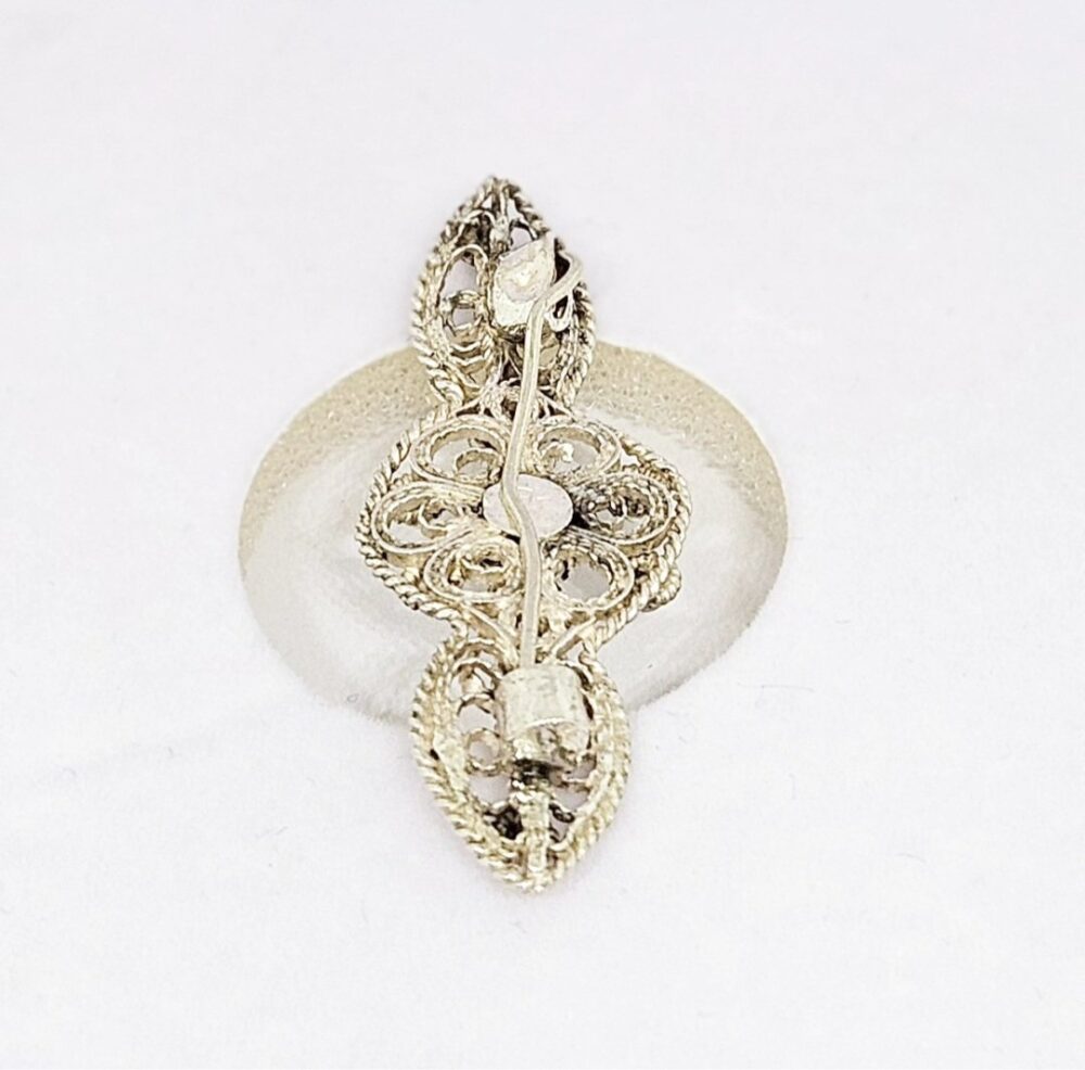 Broš - Srebro 925 - 4,2 cm - Slika 2