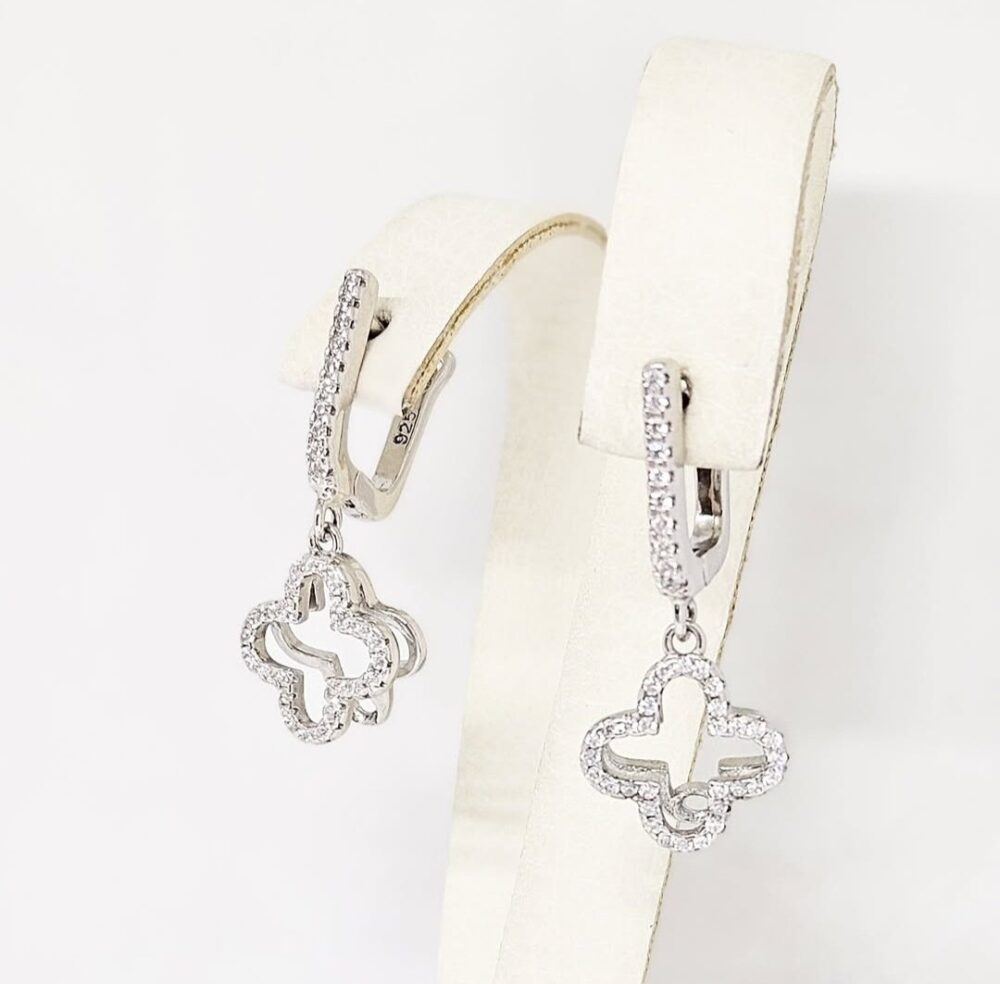 Naušnice - Srebro 925 - 3 cm - Slika 2