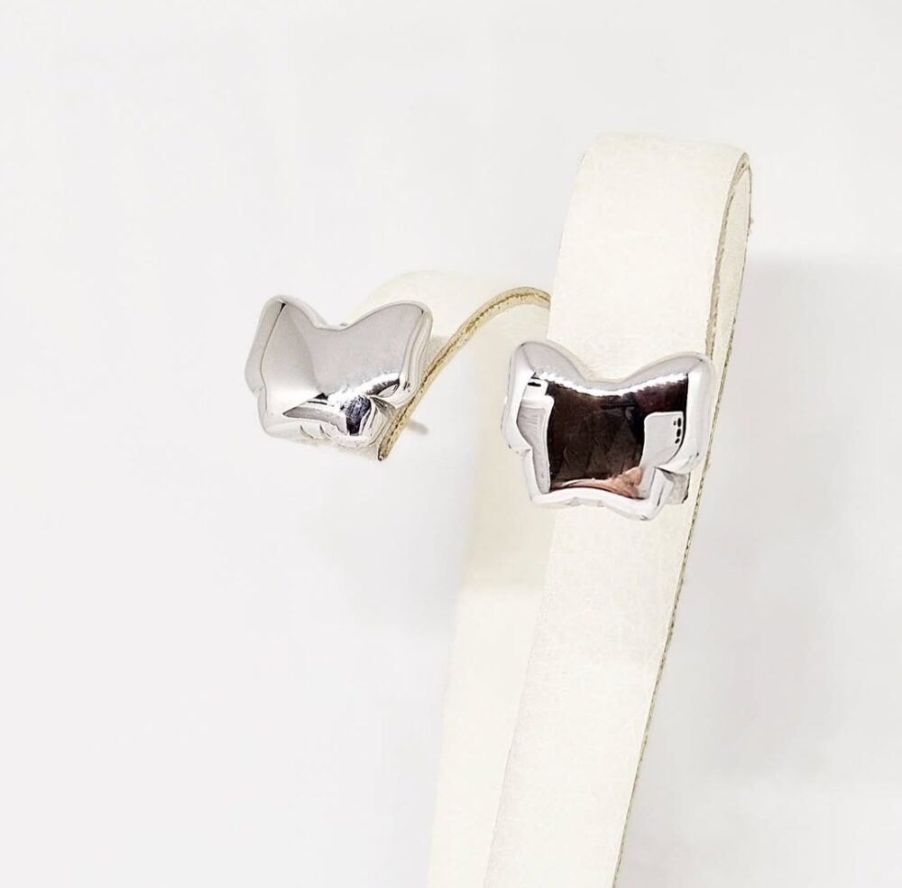 Minđuše - Srebro 925 - 1,4 cm - Slika 2