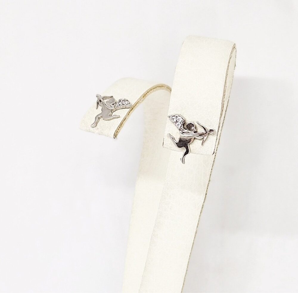 Minđuše - Srebro 925 - 1 cm - Slika 2