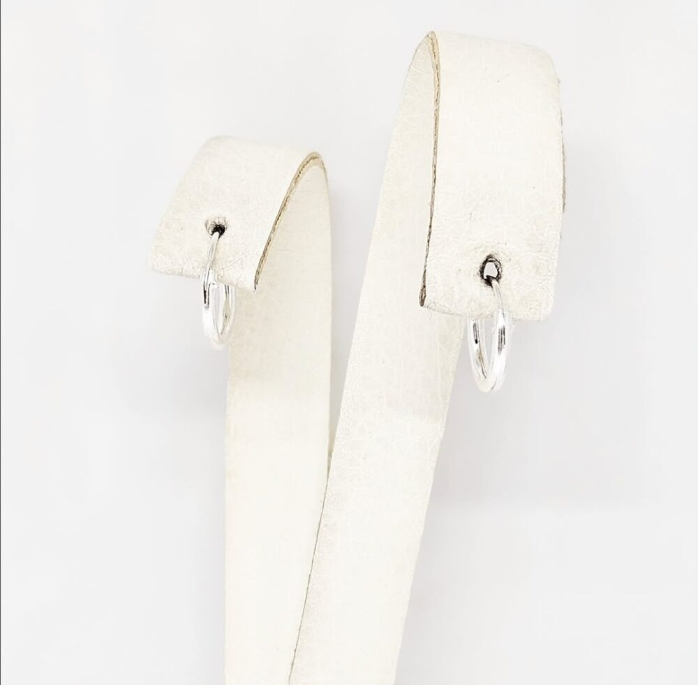Naušnice halke - Srebro 925 - 1 cm