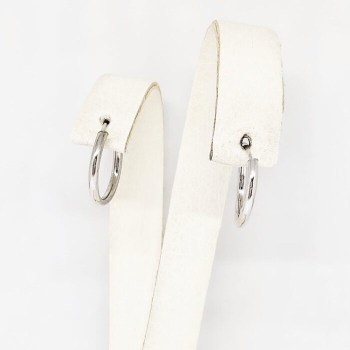 Naušnice halke - Srebro 925 - 1,5 cm