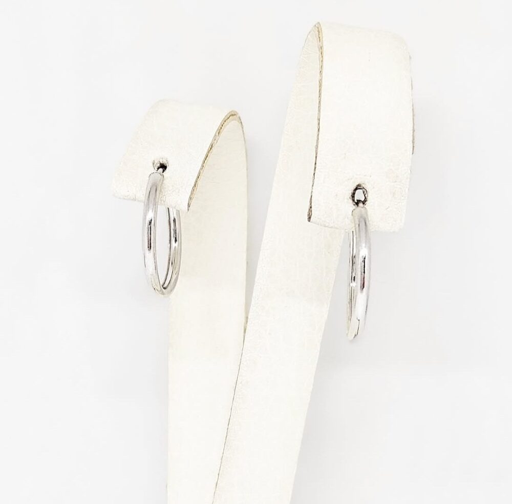 Naušnice halke - Srebro 925 - 1,6 cm
