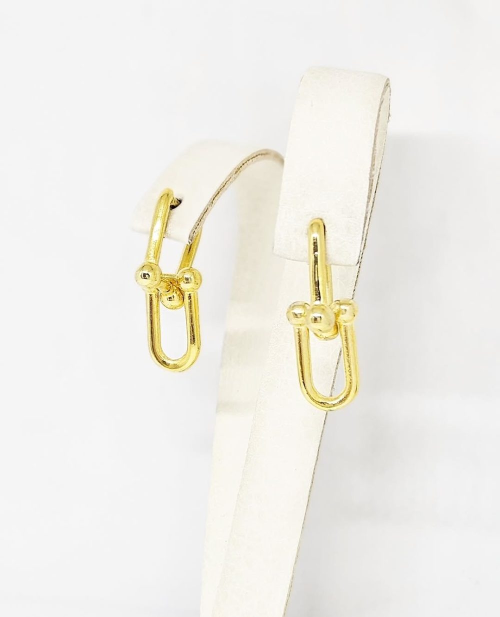 Naušnice - Srebro 925 + 14k pozlata - 2,5 cm - Slika 2