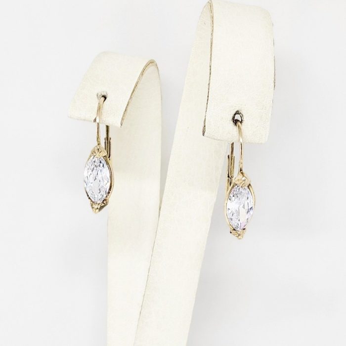 Naušnice - Zlato 585 14k - 2 cm