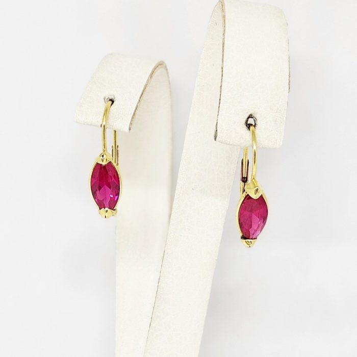 Naušnice - Zlato 585 14k - 2 cm