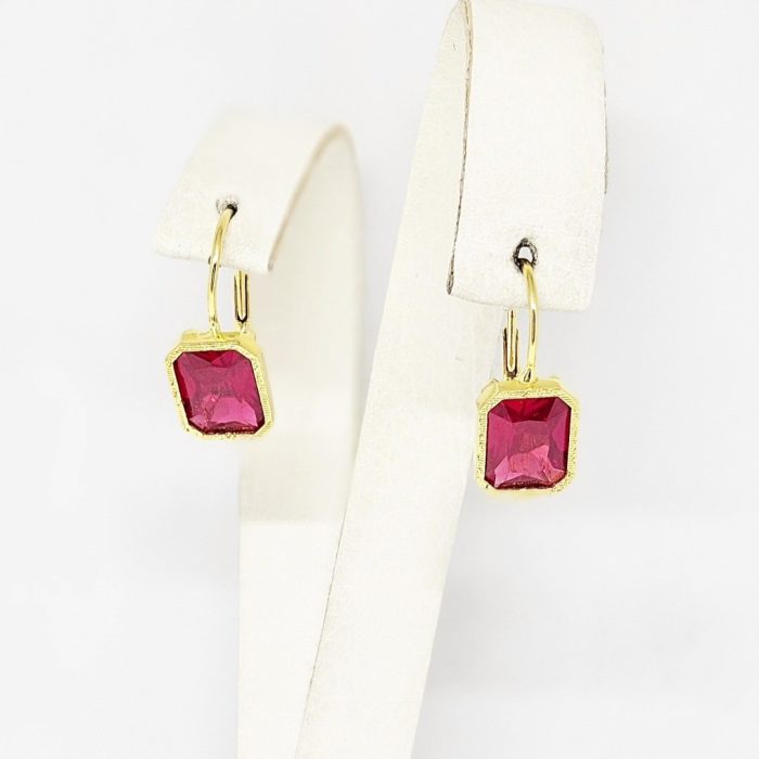 Naušnice - Zlato 585 14k - 2 cm