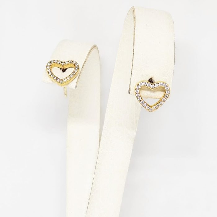 Naušnice - Zlato 585 14k - 1,2 cm