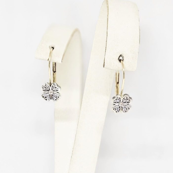 Naušnice - Zlato 585 14k - 1,8 cm