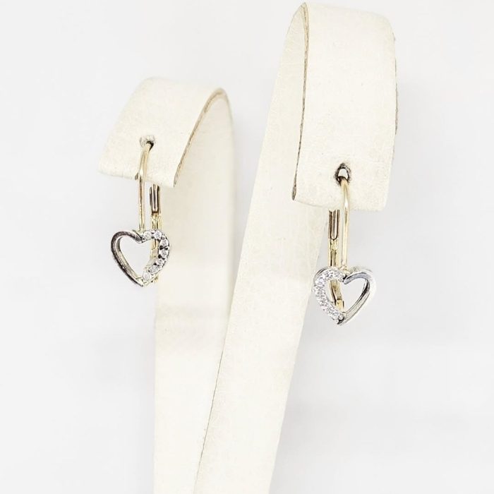 Naušnice - Zlato 585 14k - 1,8 cm