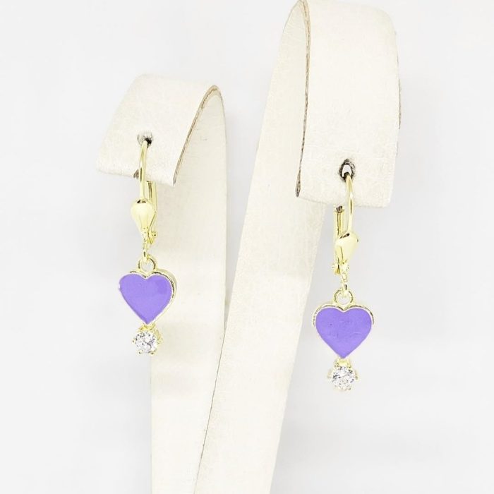 Naušnice - Srebro 925 + 14k pozlata - 2,4 cm