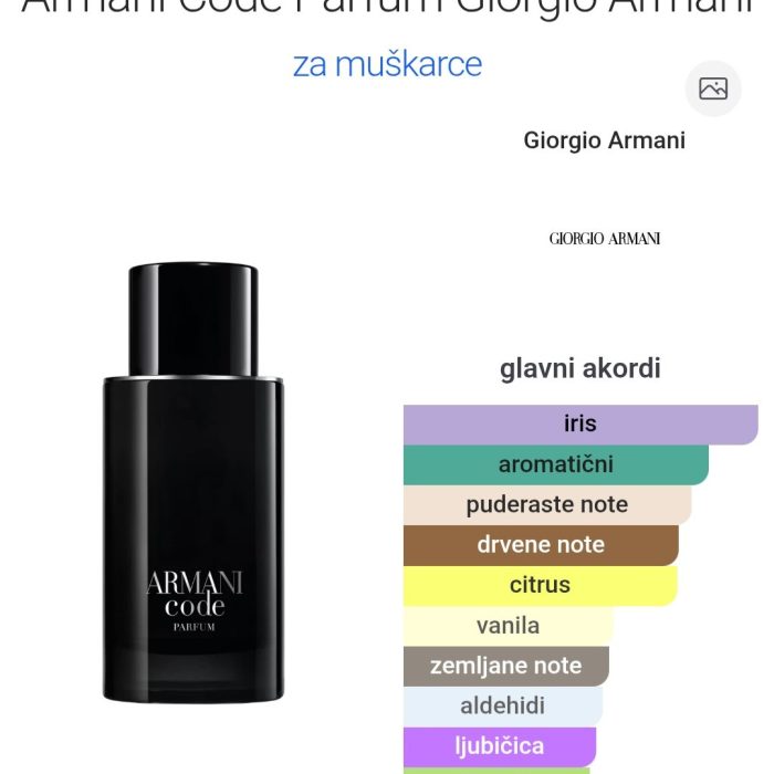 Armani Code - 50 ml