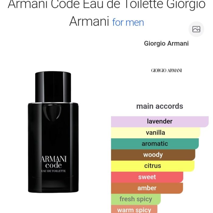 Armani Code EDT - 50 ml