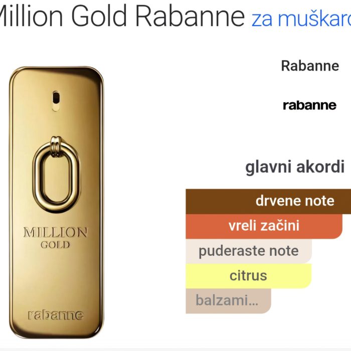Milion Gold - 50 ml