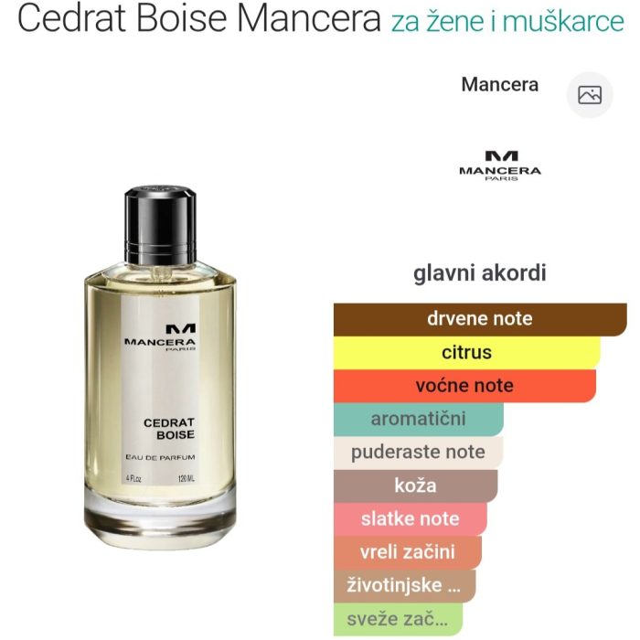 Cedrat Boise - 50 ml