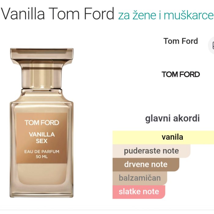 Tom Ford Vanilla - 50 ml