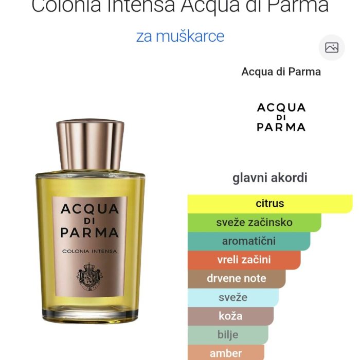 Colonia Intensa - 50 ml