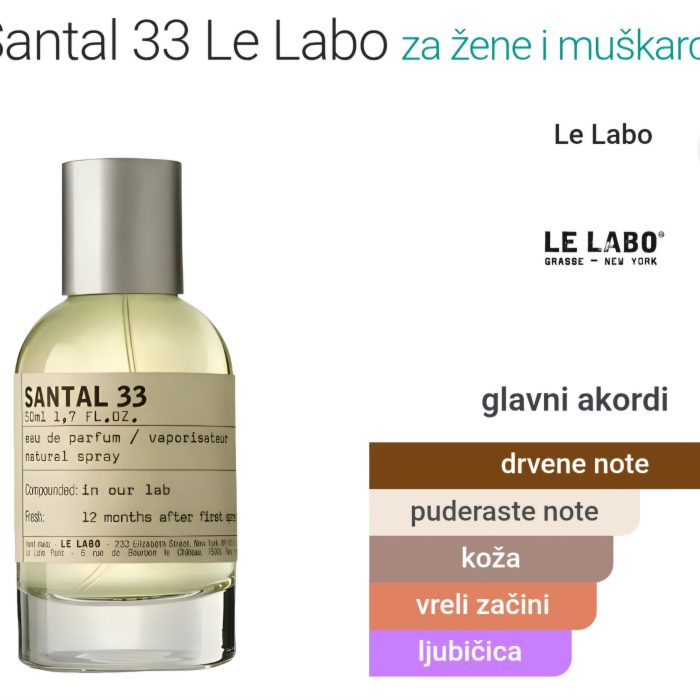 Santal 33 - 50 ml