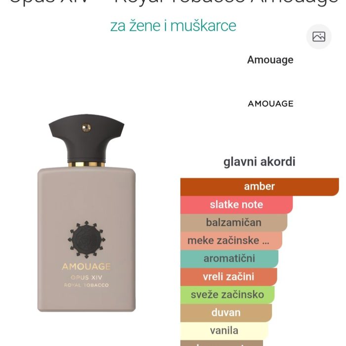 Opus XIV Royal Tobacco - 50 ml