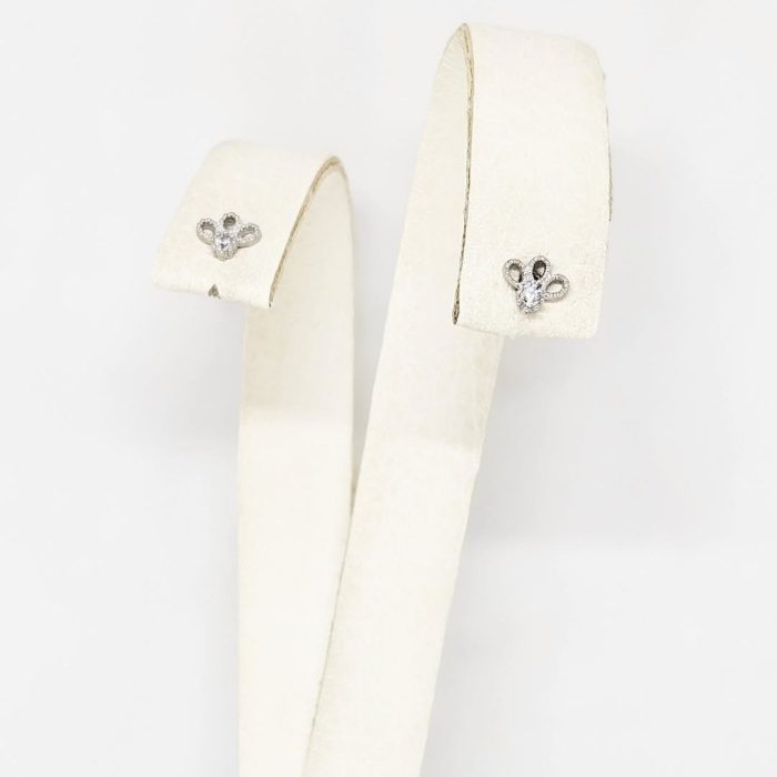 Naušnice - Srebro 925 - 1 cm