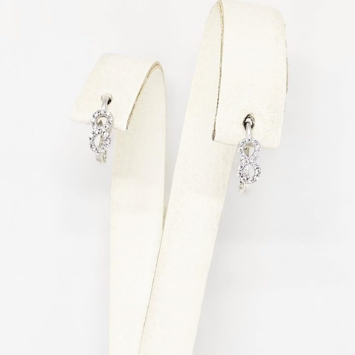 Naušnice - Srebro 925 - 1 cm