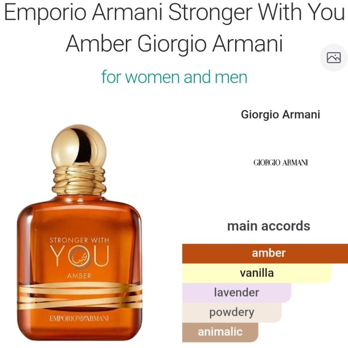 Stronger With You Amber - 50 ml