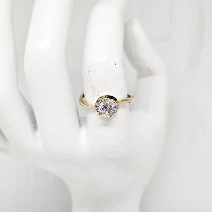 Prsten - Zlato 585 14k - 17 mm