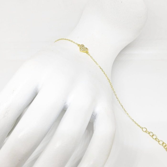 Narukvica - Srebro 925 + 14k pozlata