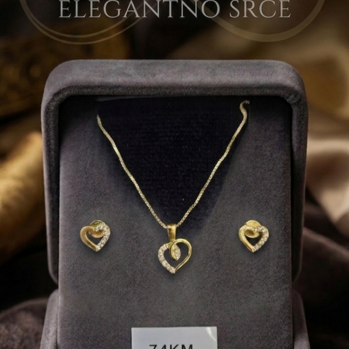 Set - Srebro 925 + 14k pozlata