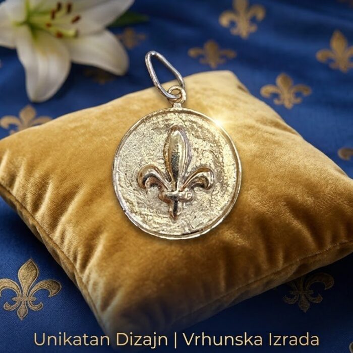Privjesak - Zlato 585 14k - 1,7 cm