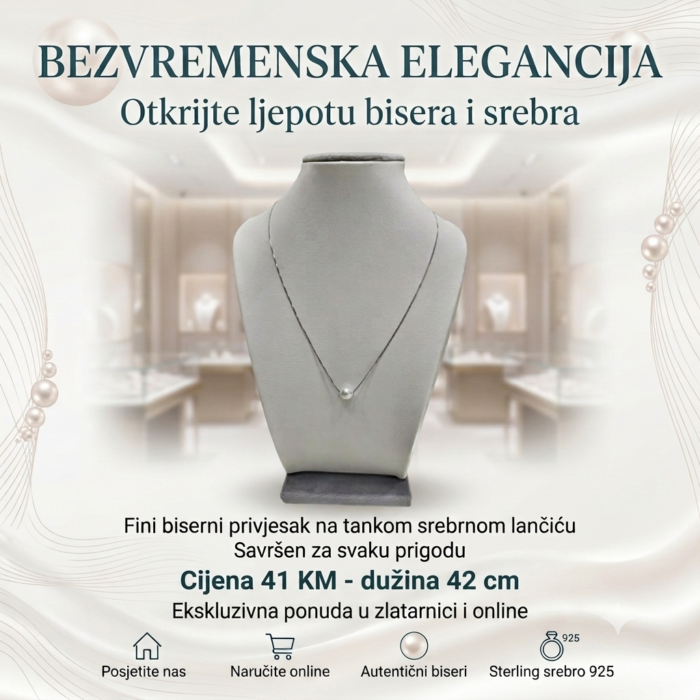 Ogrlica - Srebro 925 - 42 cm