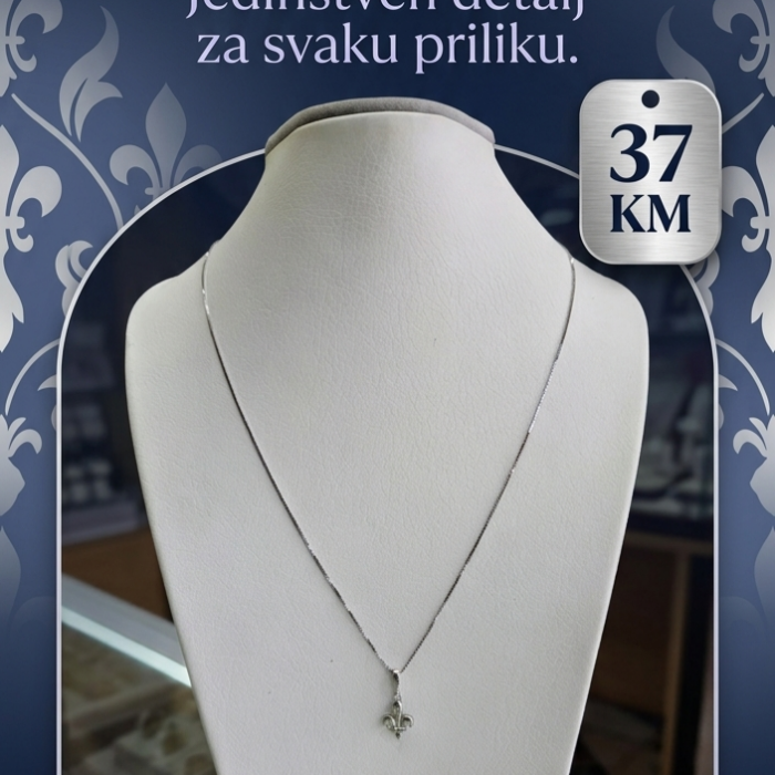 Ogrlica - Srebro 925 - 42 cm