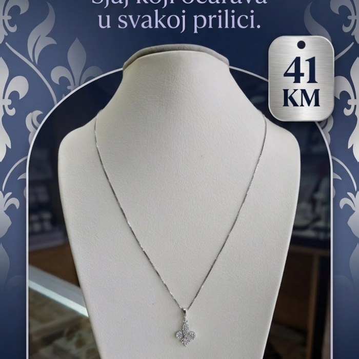 Ogrlica - Srebro 925 - 42 cm