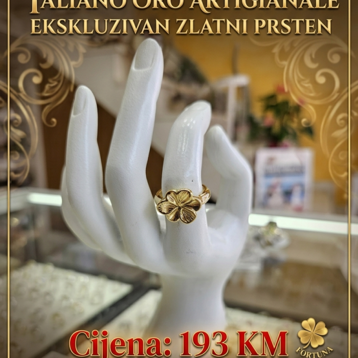 Prsten - Zlato 585 14k - 13,5 mm