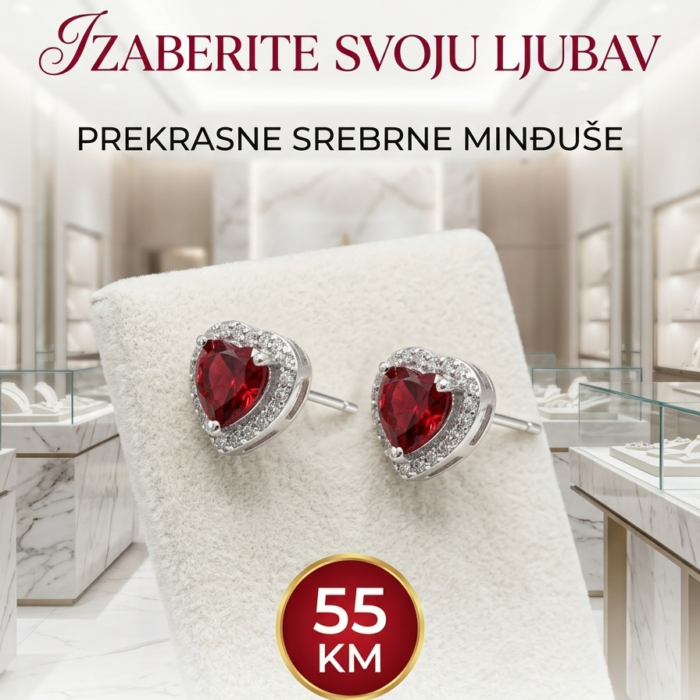 Naušnice - Srebro 925 - 1,5 cm