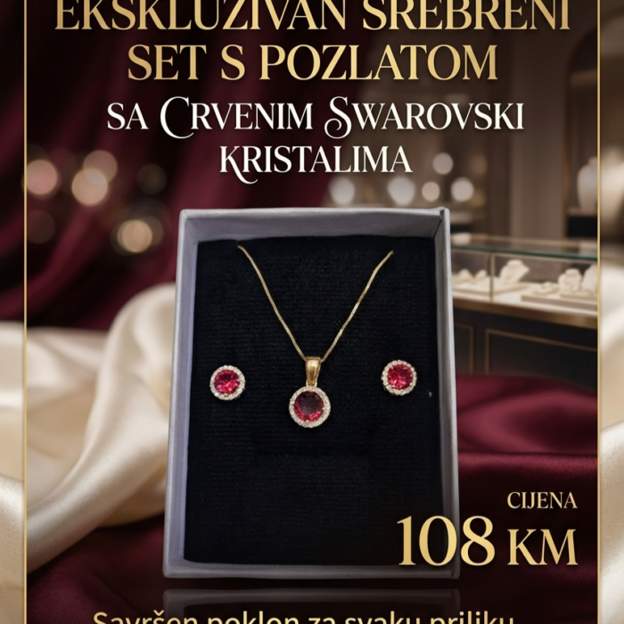 Set - Srebro 925 + 14k pozlata