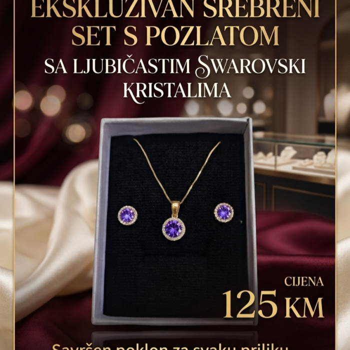 Set - Srebro 925 + 14k pozlata