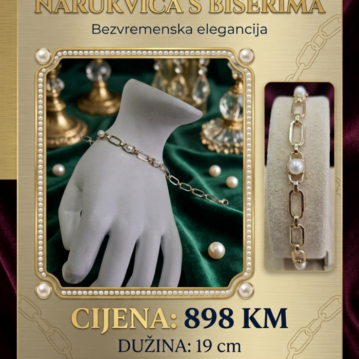 Narukvica - Zlato 585 14k - 19 cm