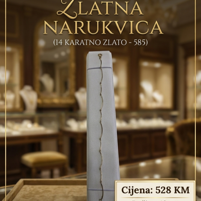 Narukvica - Zlato 585 14k - 18 cm