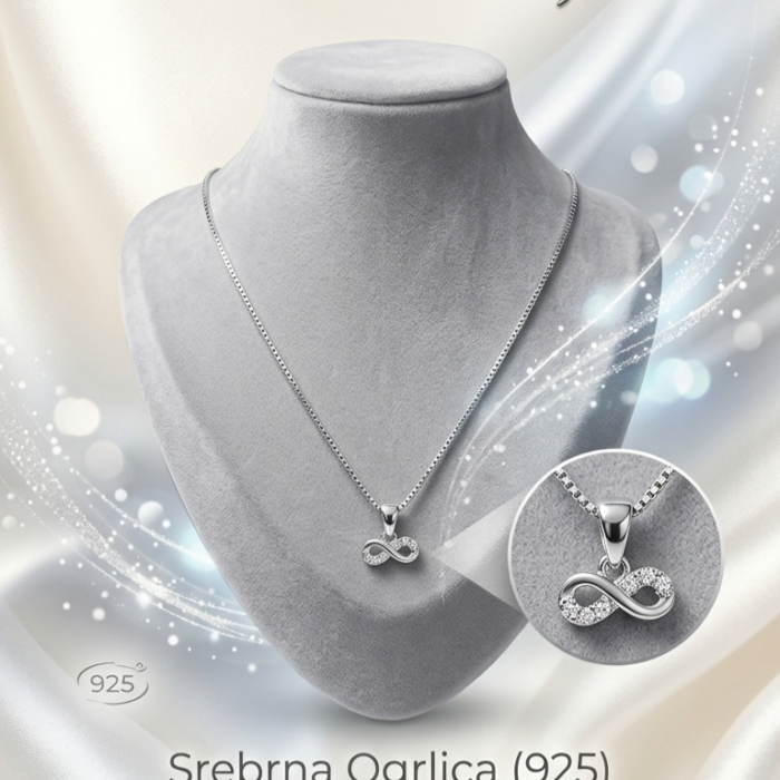 Ogrlica - Srebro 925 - 42 cm