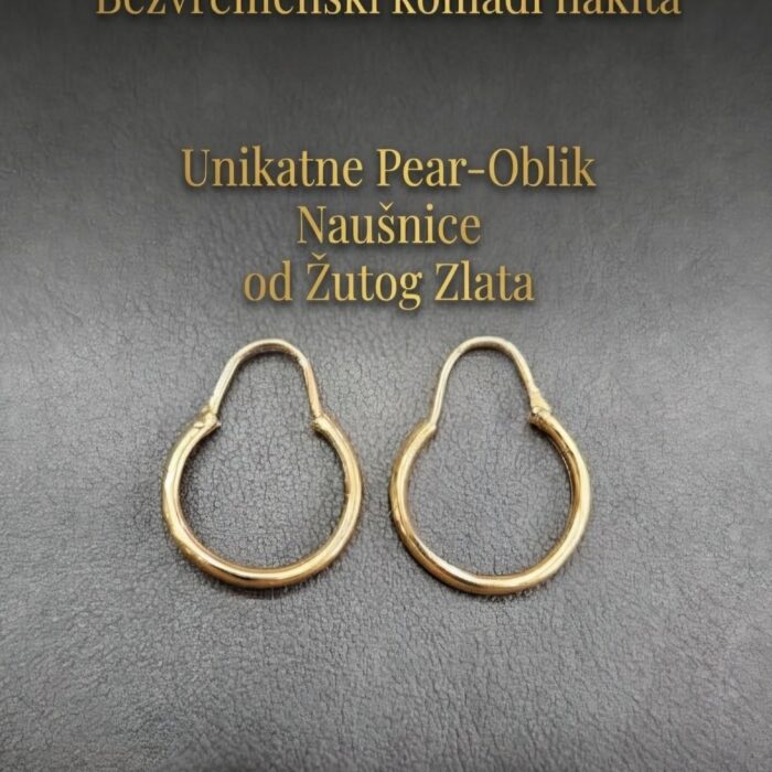 Naušnice - Zlato 585 14k - 1,9 cm